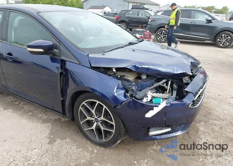 2017 Ford Focus Sel из США, поврежденный, VIN 1FADP3H21HL238590